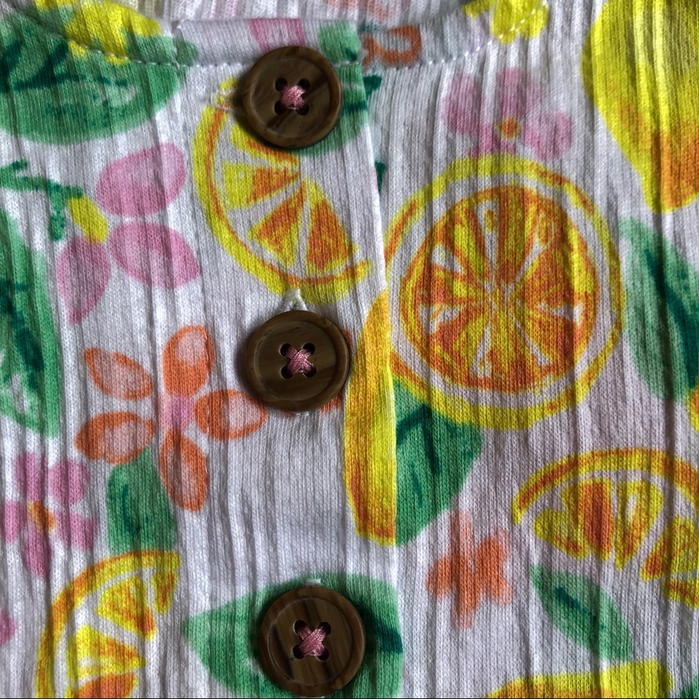🌸🍋 NWT - WN Infant Summer Romper 🍋🌸 - Picture 5 of 10